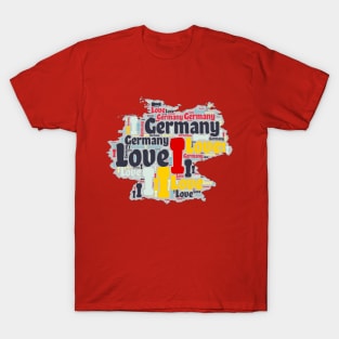 I love Germany, patriotism T-Shirt